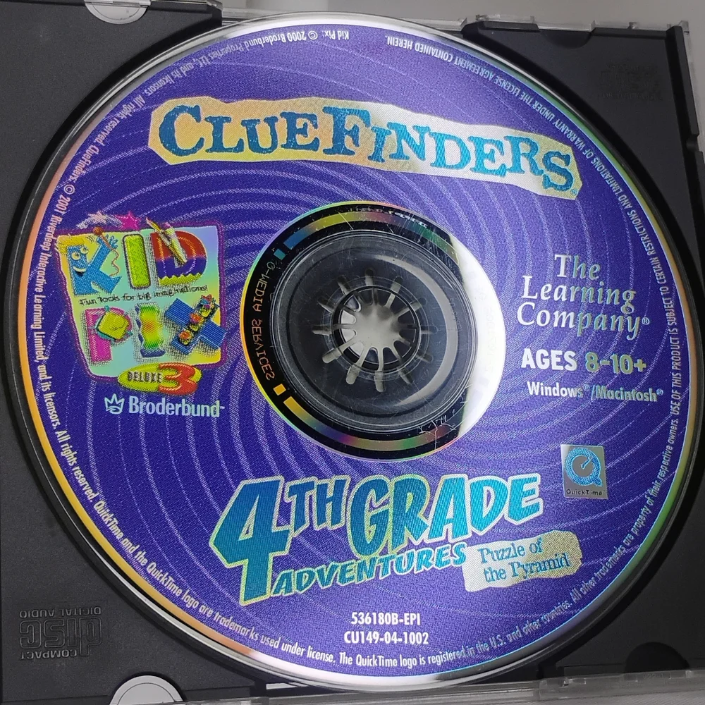 ClueFinders 4th Grade Adventures Puzzle Of The Pyramid Homeschool Learning Game